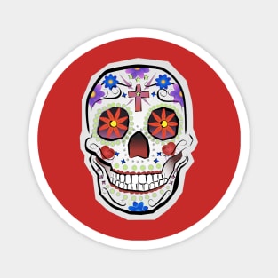 Sugar Skull Magnet